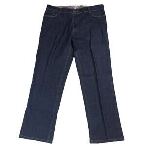 Peter Millar Jeans Mens Size 38 Blue Dark Wash Straight Leg Stretch Denim ME0B94